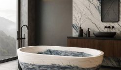 Black Bath hub 01